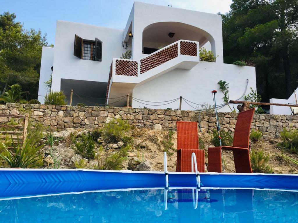 הוילה סן חוזה דה סא טלאיה Casa Paquita ¡¡¡Vistas Espectaculares!!! מראה חיצוני תמונה
